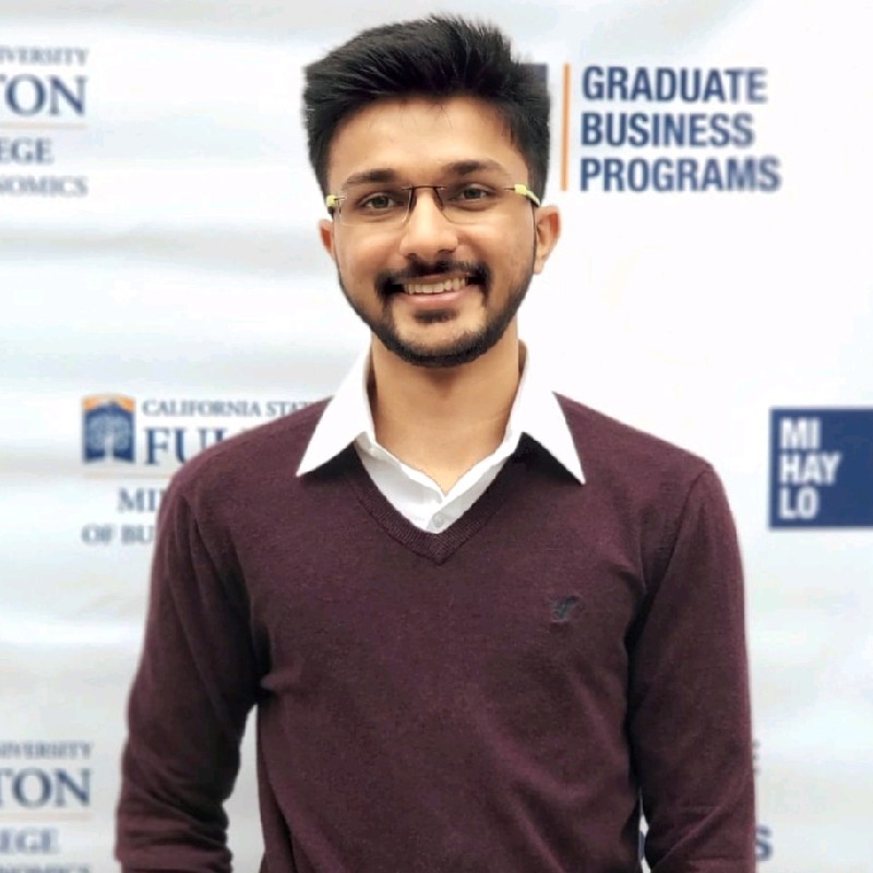 Arth Patel - Treasurer